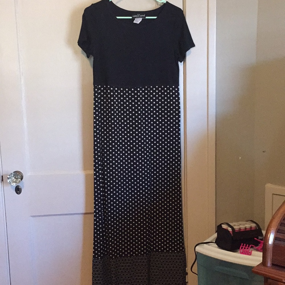 Long two colored dress